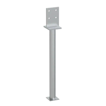 PSW 90 R500 Stützenfuß 90x641x130x8,0