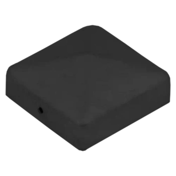 DK 70 C Vordach 70x70x1,0 Schwarz