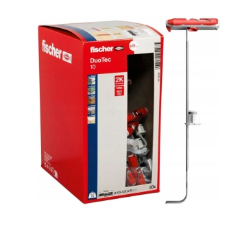 Fischer DUOTEC 10 Nylon-Kippdübel für Platten 50 St.