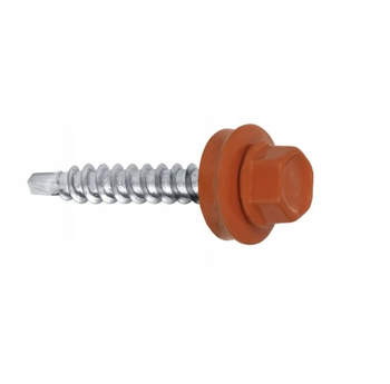 MAG KRAK Selbstbohrschrauben Trapezblechschrauben RAL 8004 4,8 x 20 mm 250 Stk.