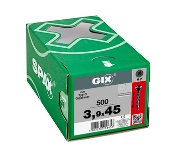 SPAX Trockenbauschrauben GIX-C 3,9x45 für Gipsfaser