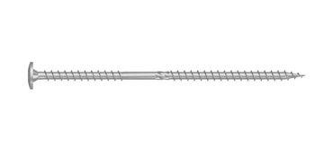 WKT Justierschraube mit Doppelgewinde und Tellerkopf  8x400