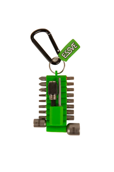 ESSVE Bits Kit ProPack 20-teiliges Bit-Set mit Bithalter & Karabiner-Gürtelclip