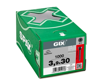 SPAX Trockenbauschrauben GIX-C 3,9x30 für Gipsfaser