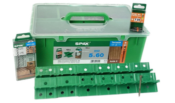 Spax-D Terrassenschrauben 5x60 + Bonus GreenBox