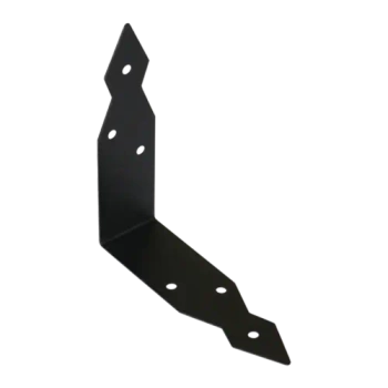 OSK 146 Winkelverbinder  146x146x40x1,5 Schwarz dekorativ