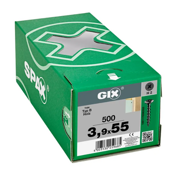 SPAX Trockenbauschrauben GIX-B 3,9x55 für Holz