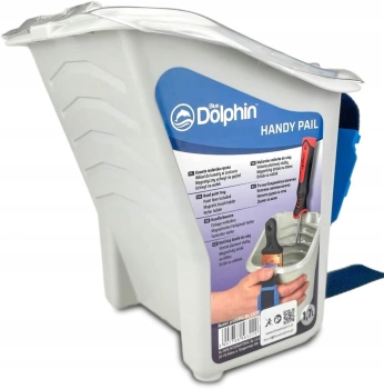 Blue Dolphin Handy Pail 1,7L – Maler-Kübel mit Magnet und Einsatz