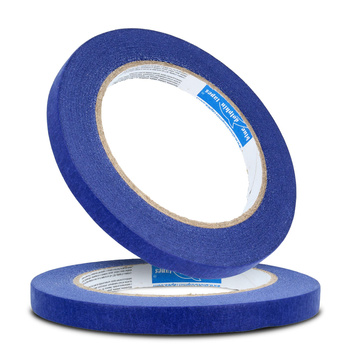 Blue Dolphin Malerband Malerkrepp UV-beständiges Profi-Abdeckband 10 mm x 50 m
