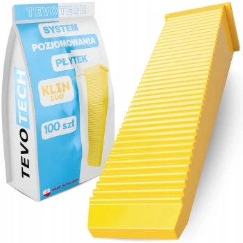 TevoTech System DUO Ausgleichskeil für Montageclips 100 Stk.