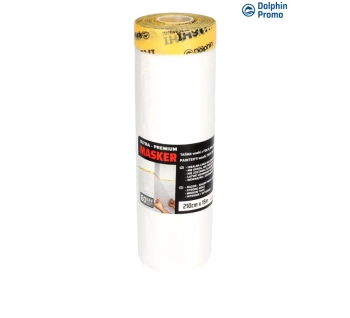 Blue Dolphin WASHI Masker mit elektrostatischer Abdeckfolie 210 cm × 15 m