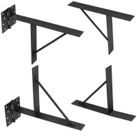 ZNW 1 Torscharniere 300x200x38x3,0 Schwarz