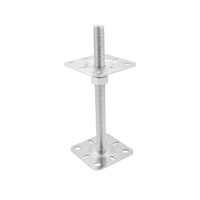 PSR100 Säulenfuß verstellbar 100x250 M20