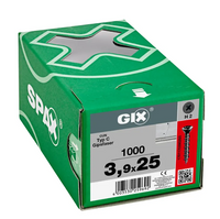 SPAX Trockenbauschrauben GIX-C 3,9x25 für Gipsfaser