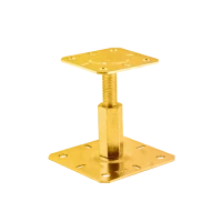 Pfosten-Basis-Stütze 100x130x100-150x3,0 Gelb