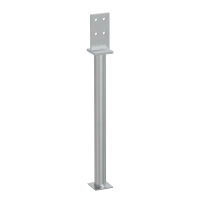 PSW 70 R500 Stützenfuß 70x641x130x8,0