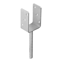 PS80U Stützenfuß 81x120x4