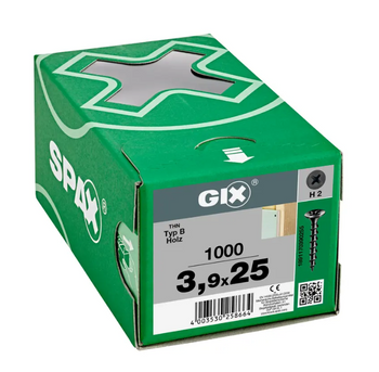 SPAX Trockenbauschrauben GIX-B 3,9x25 für Holz