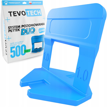 Tevotech DUO Fliesen-Nivelliersystem Klips 1,0 mm 500 Stk.