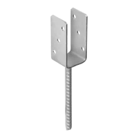 PS60U Stützenfuß 61x120x4