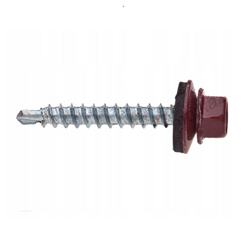 MAG KRAK Selbstbohrschrauben Trapezblechschrauben RAL 3011 4,8 x 60 mm 100 Stk.