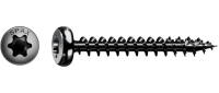 SPAX Tellerkopfschraube Vollgewinde schwarz 5 x 20 mm - 200 St.