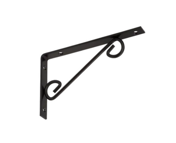 WOP200   Ornament-Träger 200x125 Schwarz