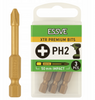 ESSVE XTR Impact Bits für Schlagschrauber PH2 Schlagfest 50 mm 3 St.