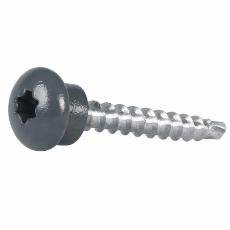 ESSVE Bohrschrauben EPDM TX25 Holz RAL 7016 Anthrazitgrau 4,8 × 20 mm 250 Stk.