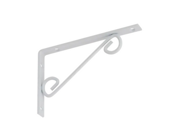 WOP200   Ornament-Träger 200x125 Weiß