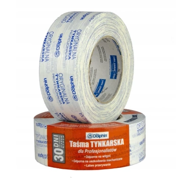 Blue Dolphin 30 Tage Profi-Putzband Abdeckband Stuckateurband 48 mm x 50 m