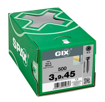 SPAX Trockenbauschrauben GIX-A 3,9x45 für Metall