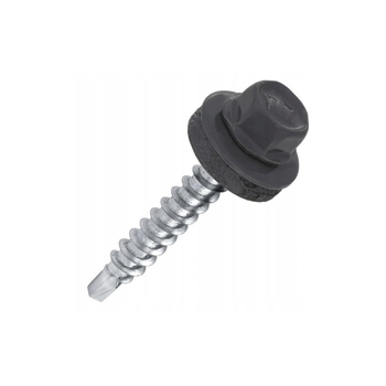 MAG KRAK Selbstbohrschrauben Trapezblechschrauben RAL 7024 4,8 x 50 mm 100 Stk.