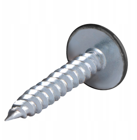ETANCO GM-S selbstschneidende Blechschrauben Flachkopf RAL 9005 Tiefschwarz 4,2 x 65 mm 250 Stk.