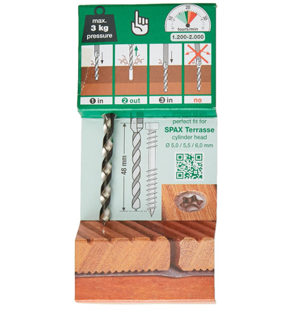 SPAX Stufenbohrer Drill 2 Step