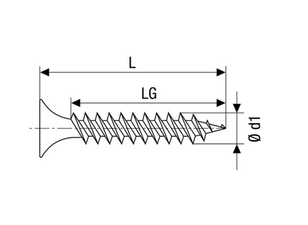 SPAX Trockenbauschrauben GIX-A 3,9x35 für Metall magaziniert