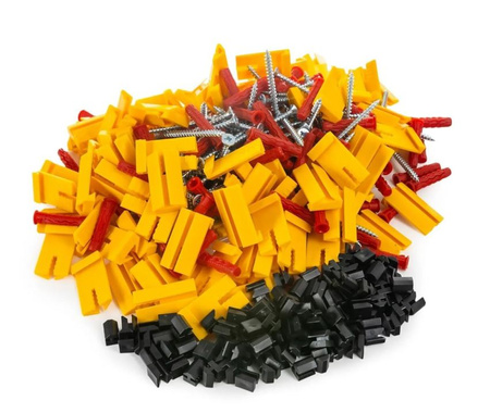 Schnellputzprofil Clips System 100 Stk. + Dübel