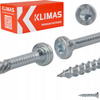 Klimas WKCR Konstruktionsschrauben mit Zylinderkopf Torx 8 x 180 mm 50 Stk.