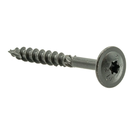 Tellerkopfschrauben mit BIT 8x80 mm schwarz