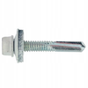 KLIMAS WSS Selbstbohrschrauben für Blech Metall RAL 9003 Signalweiß 5,5 x 38 mm 200 Stk.
