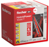 Fischer HybridPower 10x90 T (10)  flache Senkschrauben verlängerte Dübel 10 Stk.