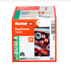 Fischer DUOPOWER Universaldübel leistungsstarker 2-Komponenten-Dübel 10 x 50 mm