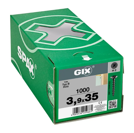 SPAX Trockenbauschrauben GIX-B 3,9x35 für Holz