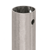GRUNDLINE Pfostenträger Ø 60 mm 60x550x1,7 mm mit Klimas 3er-Set Schrauben