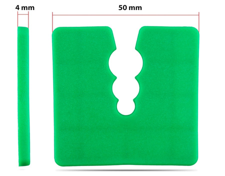 Distanzklötze Kunststoff 4mm