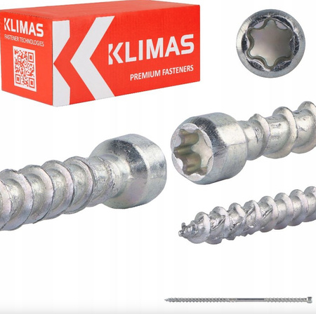 WKPC 8x335 - Schrauben mit Doppelgewinde für Aufsparrendämmung