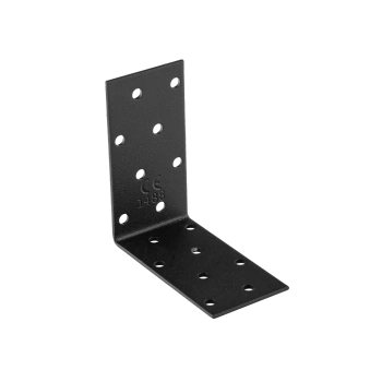 KM7 C Winkelverbinder 80x80x40x2,0 Schwarz