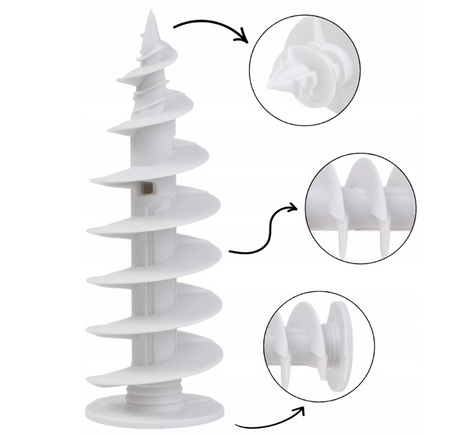 fischer Dämmstoffdübel FID II Plus Briefkasten Wallbox 4,5-6,0 mm 25 Stk.
