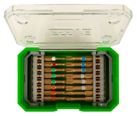 ESSVE XTR Impact Bit-Set 16-teilig Schlagfest im praktischen Etui 50 mm 1 Set