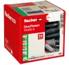 Fischer DUOPOWER 10x80 S Universaldübel Allzweckdübel mit Schraube 10 St.